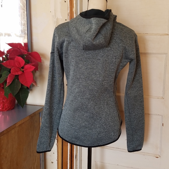 Nike Dri-fit Fleece Lined Gray Pullover Hoodie - Picture 3 of 11